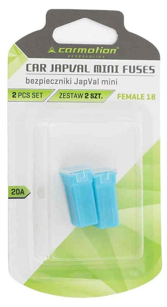 Bezpieczniki JAPVAL MINI FEMALE 14, 20A, 2 szt. Productafbeelding 