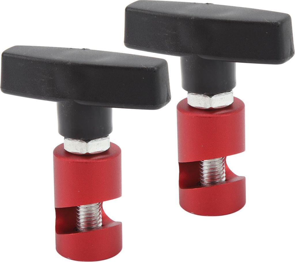 2pcs Lift Unterstützung Klammer Haube Strebe Klammer und Zündkerze Bremssattel 2 in 1 Werkzeug für Auto Motorhaube Heckklappe Rot