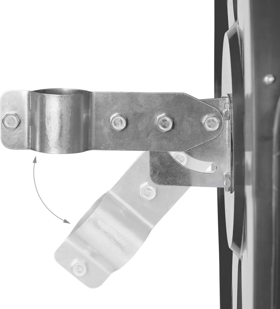 Miroir de circulation 45 cm convexe - Sécurité sortie de garage et rue - 7