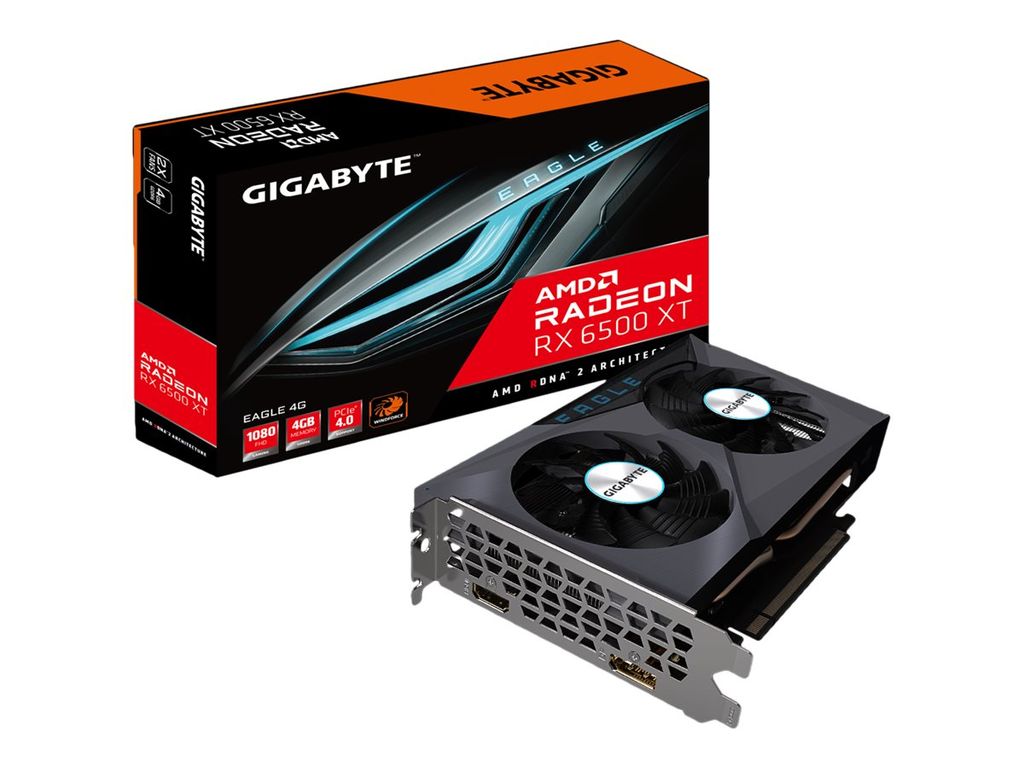Gigabyte Radeon RX 6500 XT EAGLE 4G - Graphiques Image du produit 