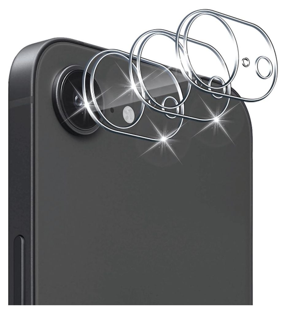 3X Panzerglas für iPhone 16e Kamera Schutzglas Panzerfolie Produktbild 