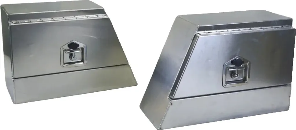 Coffre de transport aluminium étanche avec verrouillage en T renforcé