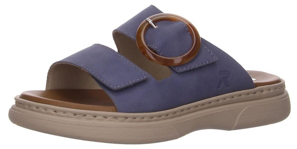 Rieker Pantolette hellblau in Gr. 36 Produktbild 
