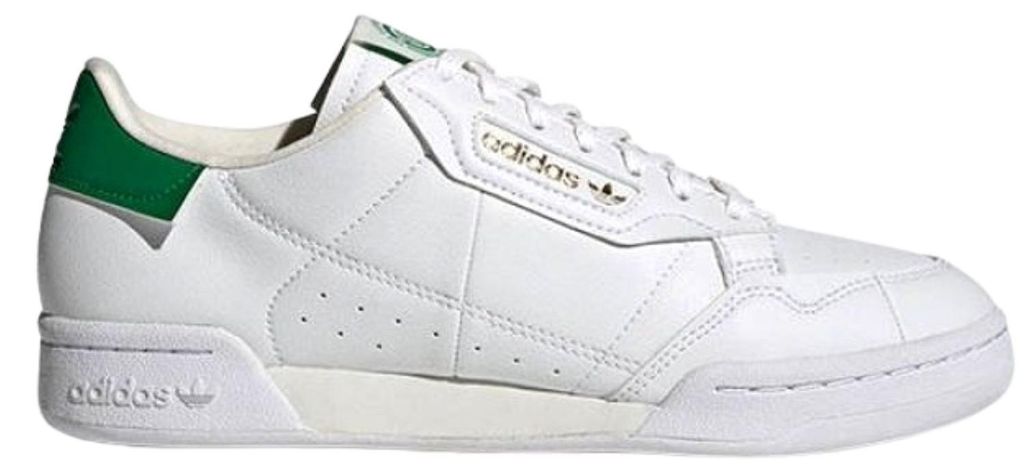Adidas Continental 80 Herrenschuhe klassische Sneaker weiß 40
