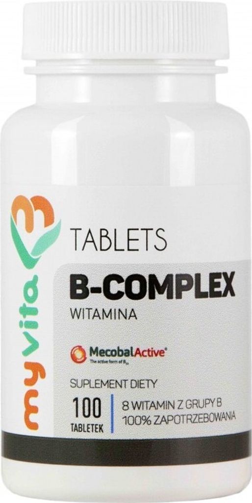 Myvita Vitamin B Complex 100 Tablets