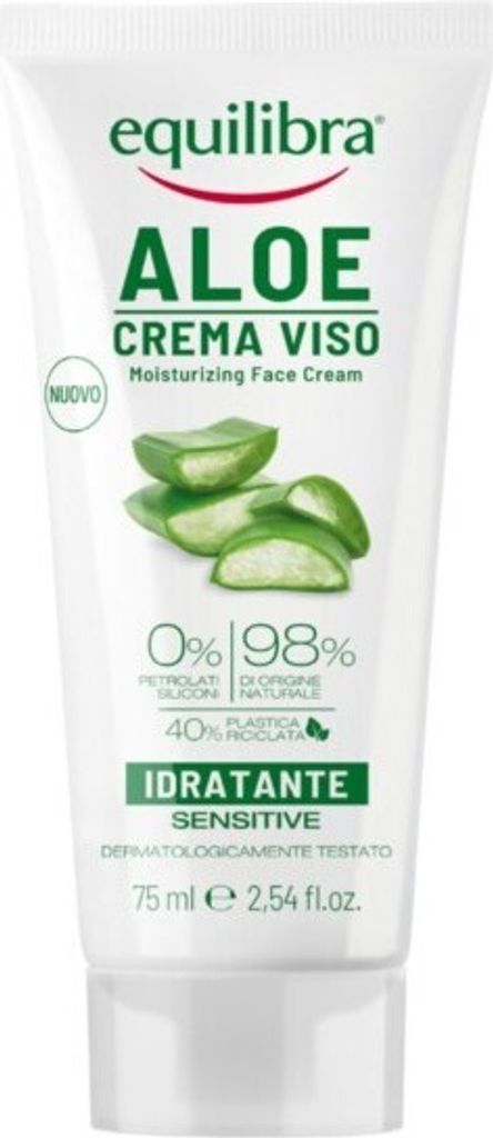 Equilibra Moisturizing Aloe Cr 75ml Produktbild 