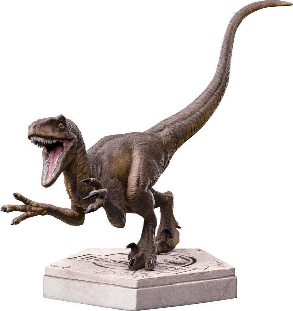 Iron Studios - Jurassic World Icons Statue Velociraptor A 9 cm