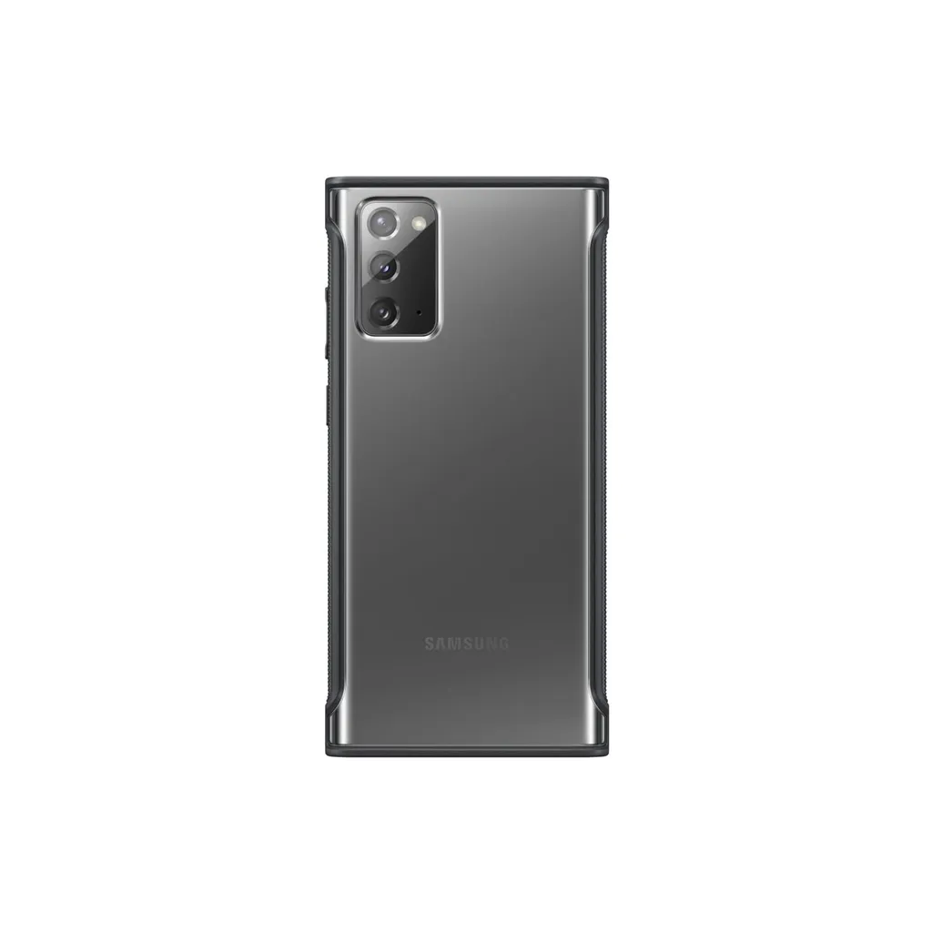 Cover Originale Samsung Note 20 Trasparente Nero EF-GN980CBEGEU