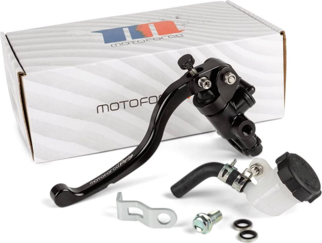 MOTOFORCE RACING Radial-Bremspumpe vorne mit schwarzem Produktbild 