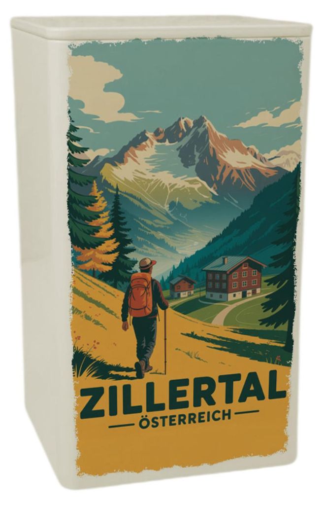 Vintage Zillertal Dose 900ml mit Wanderer