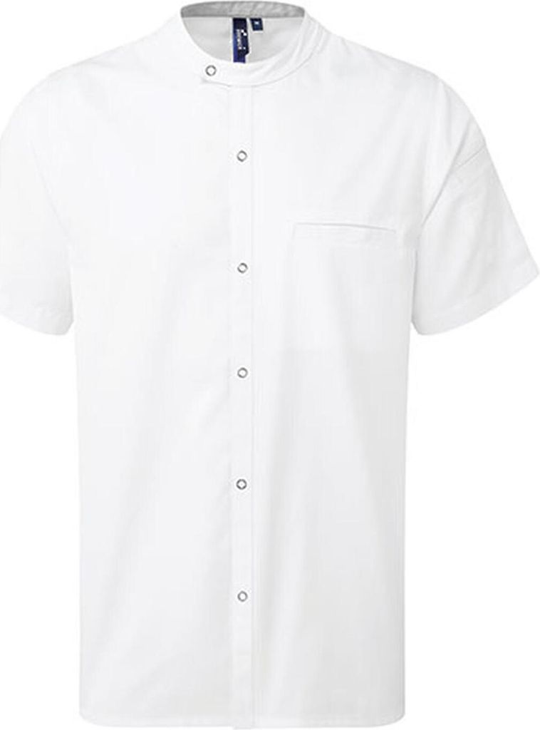 Premier Workwear ChefŽs Recycled Short Sleeve Shirt