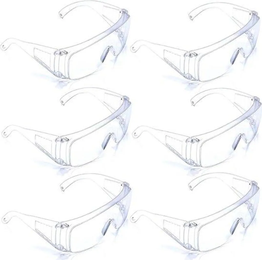 Lunettes de sécurité transparentes lot de 3 pour bâtiment et industrie