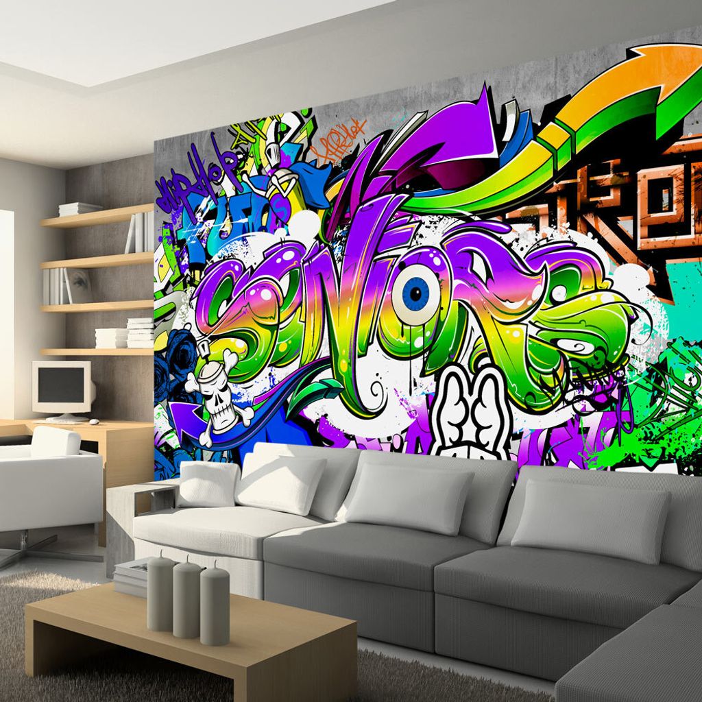 Basera Fototapete Street Art-Motiv i-B-0005-a-d, Vliestapete, 300x210 cm