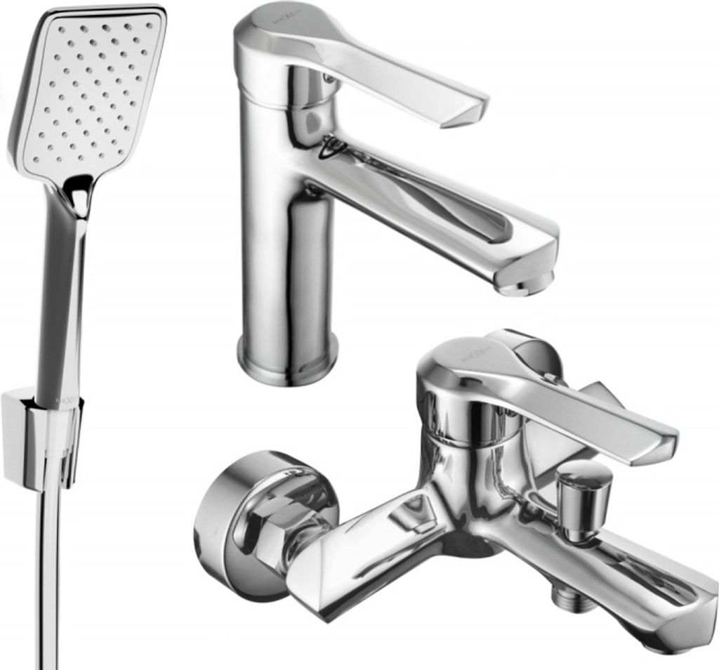 Mexen Sabre R62 Badewannenset, Chrom - 72103R62-00 Produktbild 