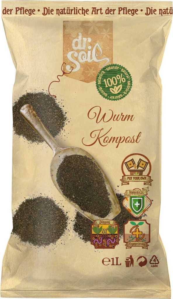 Dr.Soil Wurmkompost 1l