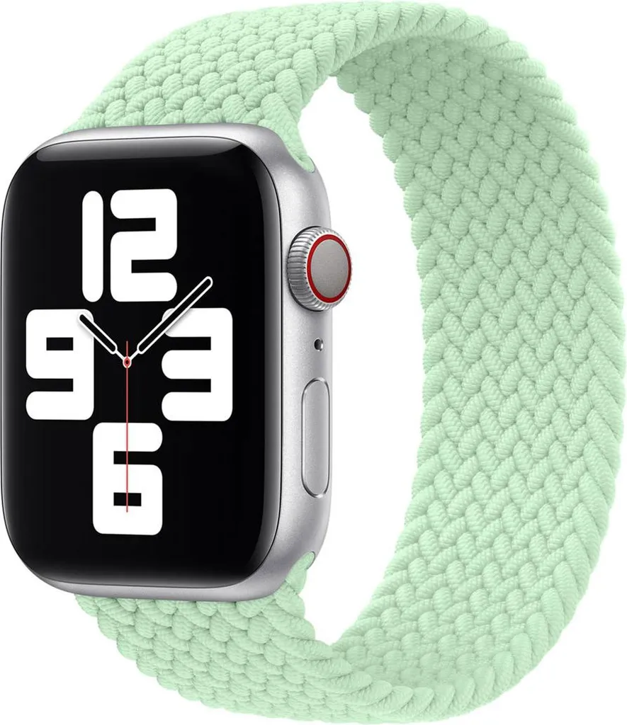 Cinturino Solo Loop Intrecciato Apple Watch Pistacchio - Taglia 9 Analisi
