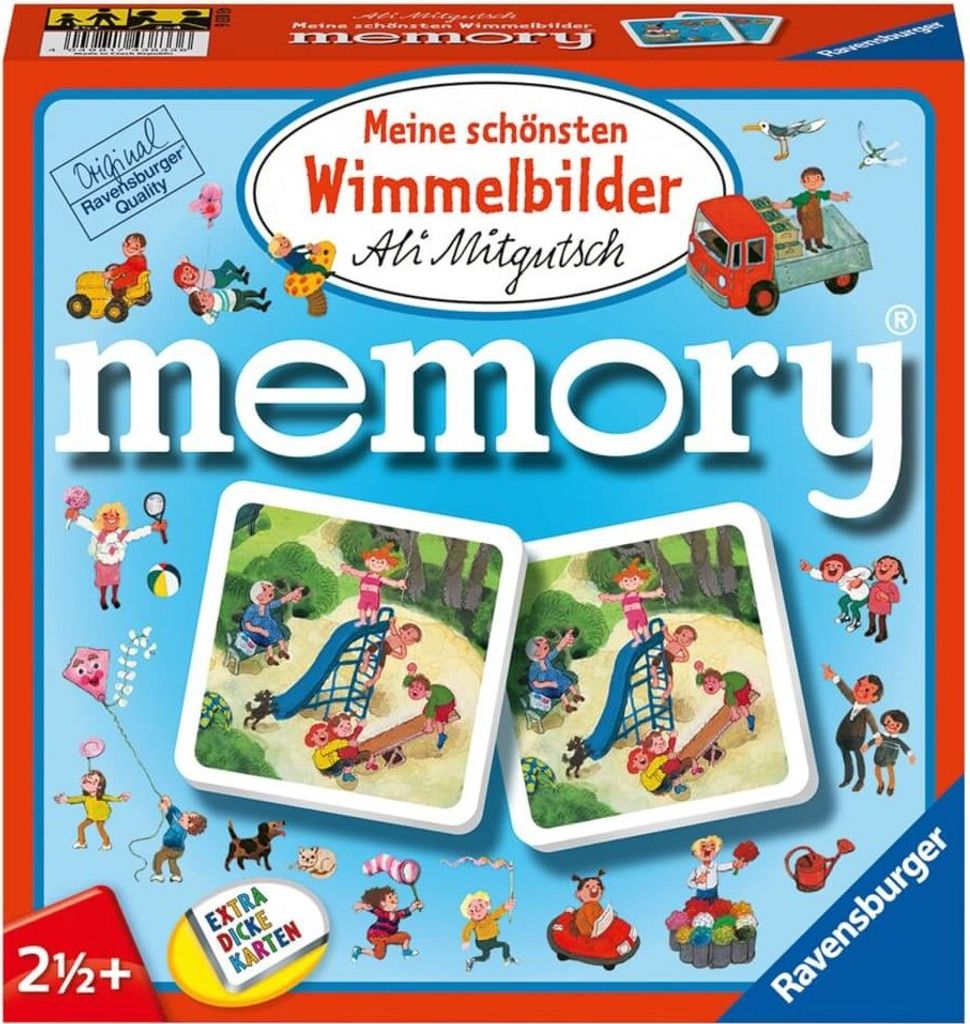 Meine schönsten Wimmelbilder memory Ravensburger 81297
