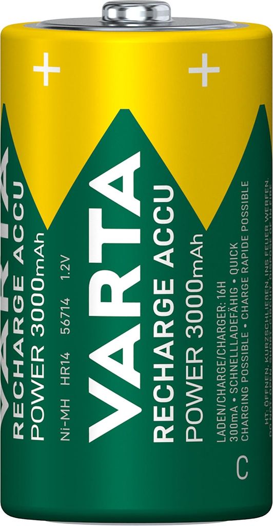Varta 56714 101 412, Wiederaufladbarer Akku, C, Produktbild 