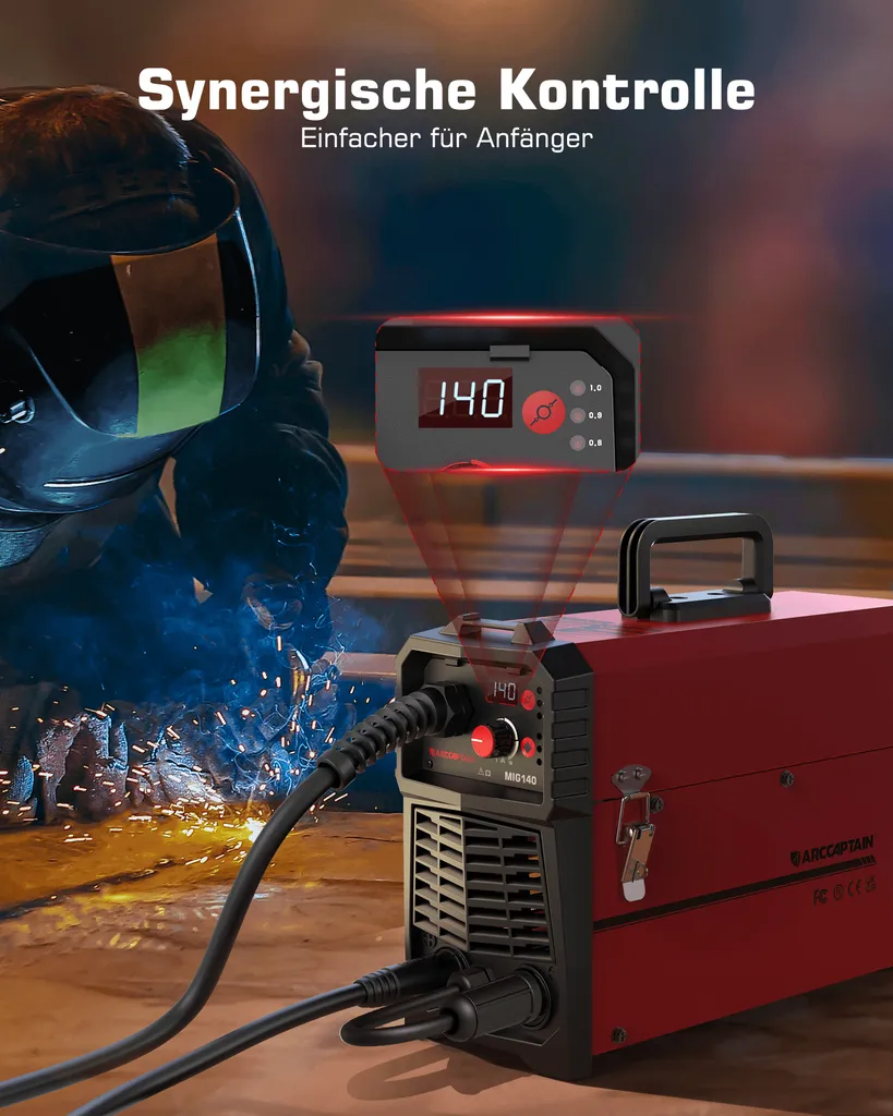 Poste MIG pour bricolage et réparation - Soudeuse 140A multi-usage - 3