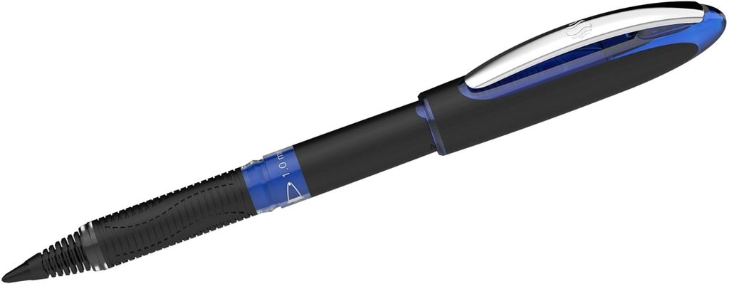 Tintenroller Schneider One Sign Pen, dokumentenecht, 1mm, 10 Stück, Farbe:blau