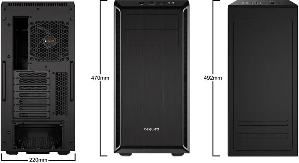Boîtier PC Pure Base 600 Silver be quiet ! Idéal pour Station de Travail