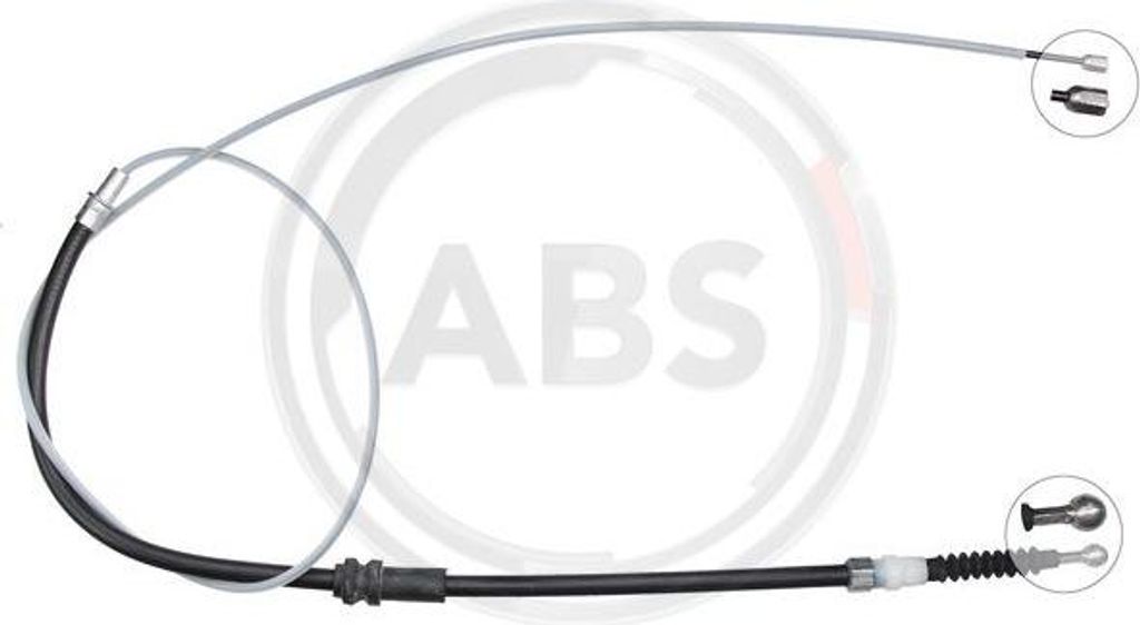 A.B.S. K13874 Seilzug, Handbremse OE 2K0609721L kompatibel mit Caddy