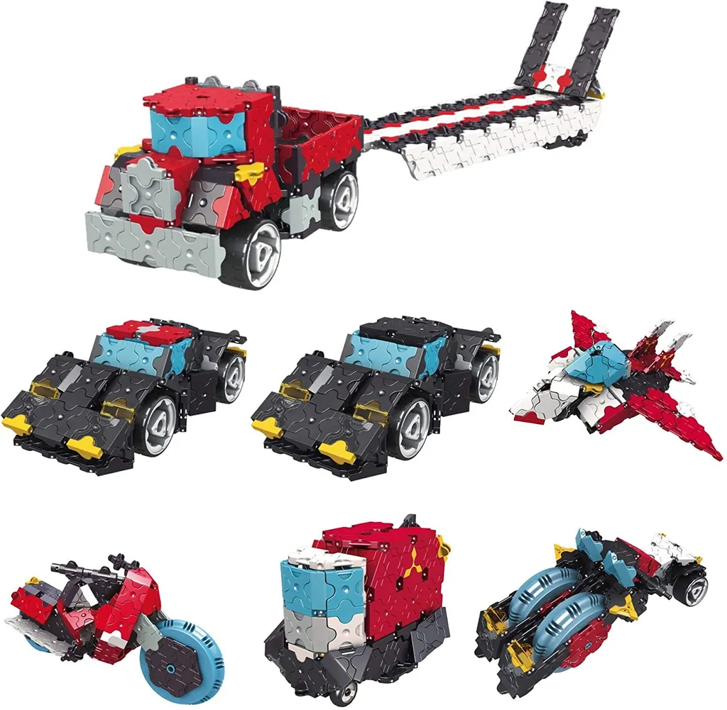 Jeu de Construction de Voitures LaQ Hamacron Constructor Speed 380