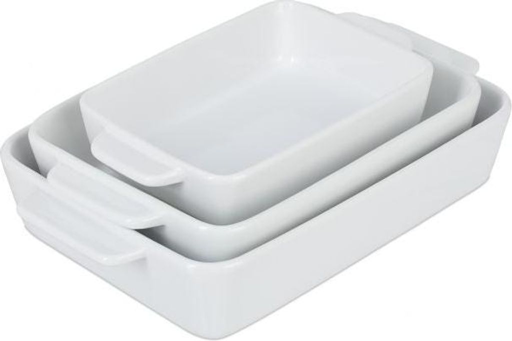 Keramik-Auflaufform 3er-Set