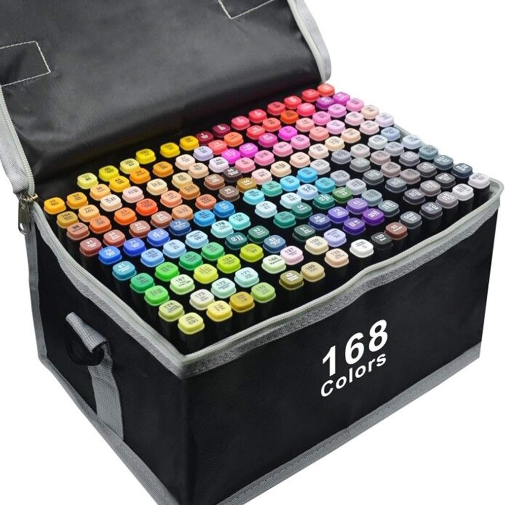 Extralink Alkoholmarker Set, Filzstifte, Tragetasche, 168 Produktbild 