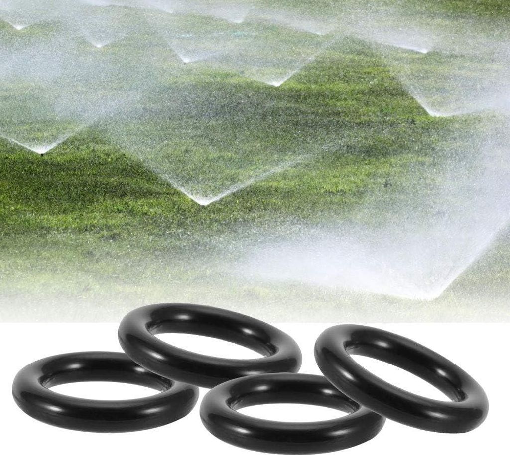 PVC O-Ring Dichtung Wasserdichte O-Ring - 50 Stück - Bewässerungsgeräte O-Typ Ring für Rohrverbindung.