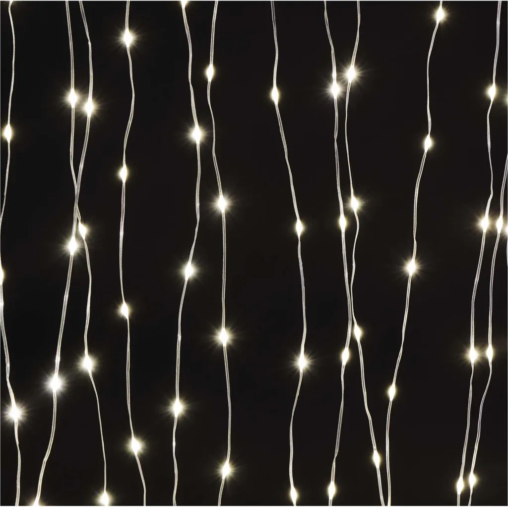 Illumination de Fenêtre Noël Rideau LED 2,9x2m Blanc Chaud EMOS - 8