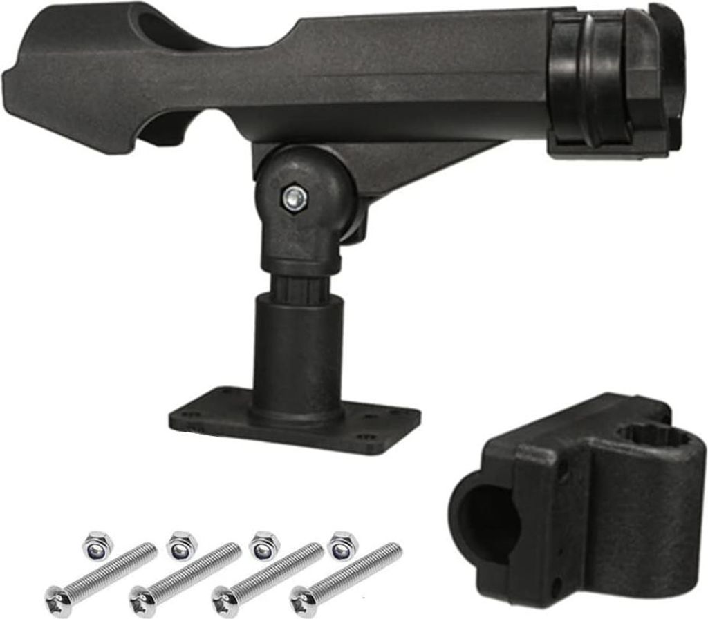 Verstellbare Rutenhalter für Boot und Kajak - 360° verstellbar und rotierbar - ideal zum Angeln und Jagen