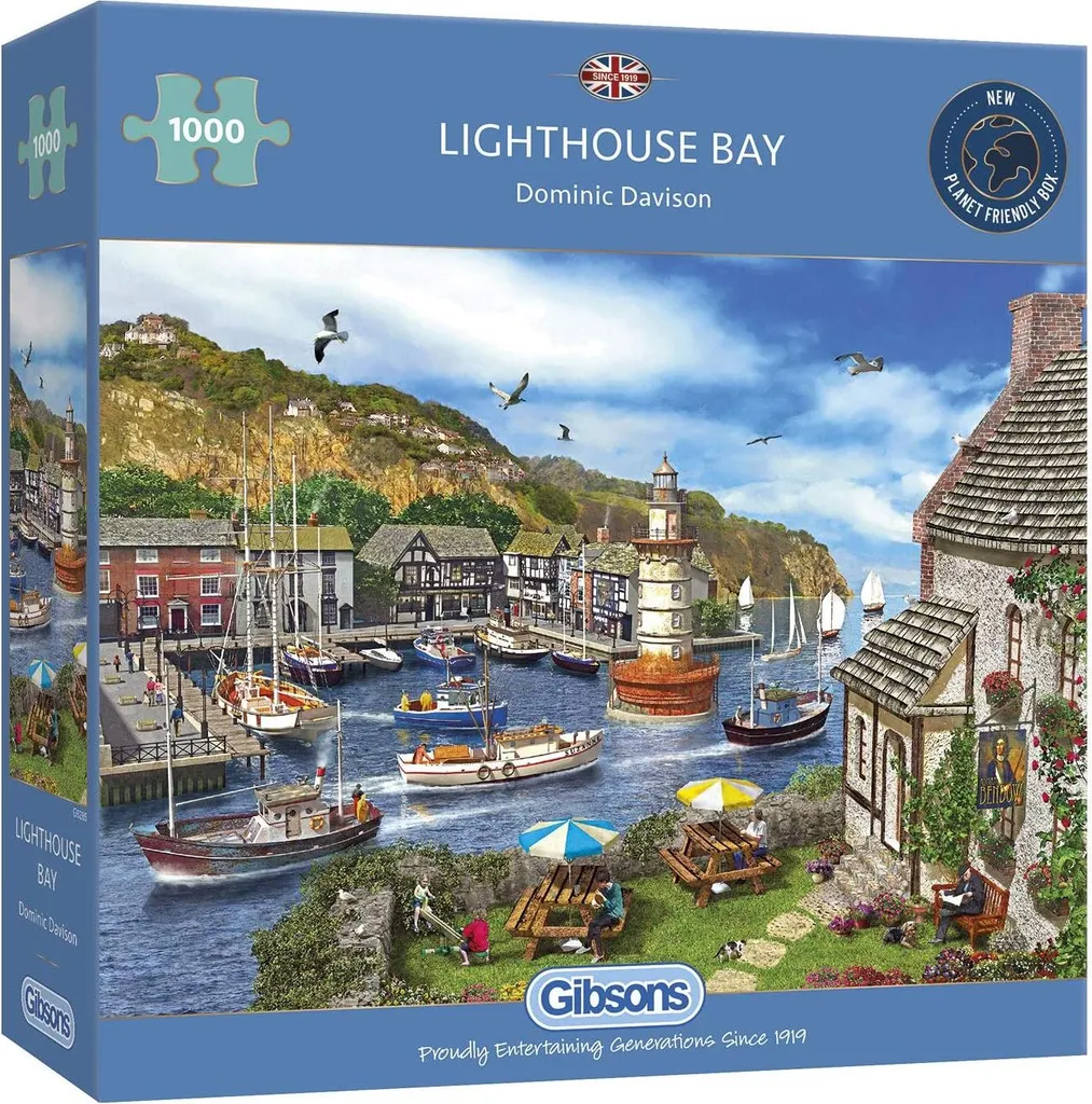 Puzzle Gibsons Lighthouse Bay 1000 pièces - Défi de Qualité Premium - 2