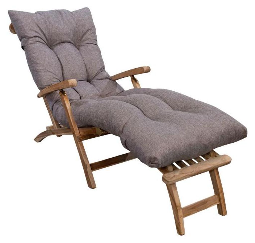 Cuscino per chaise longue BANANAIR 185 x 60 x 15 cm beige Immagine del prodotto 