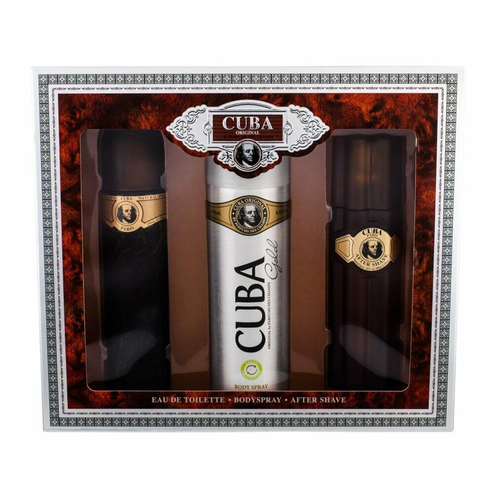 Cuba Gold EDT 100 ml + AS 100 ml + DEO ve spreji 200 ml M Produktbild 