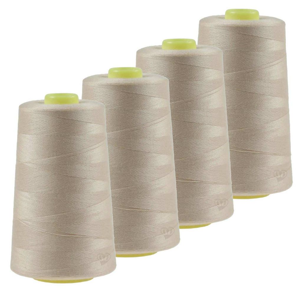 4 x 4572m Qualitäts Overlock-Garn Overlock-Nähgarn  Farben Produktbild 