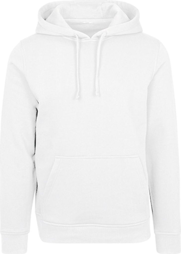 Herren Merch Hoody, Weicher Baumwoll-Mix - Farbe: White - Größe: XXL