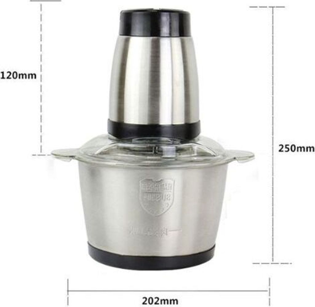 250W Universalzerkleinerer Küchengerät, Gemüseschneider mit Produktbild 14