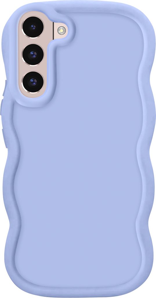 Avizar, Samsung Galaxy S22 Silikonhülle Antischock-Serie Candy, Lavendel