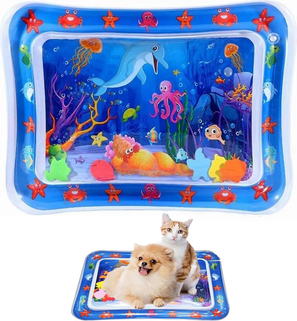 Kühlmatte Für Katzen & Hunde - Sensorische Wassermatte Für Heiße Tage