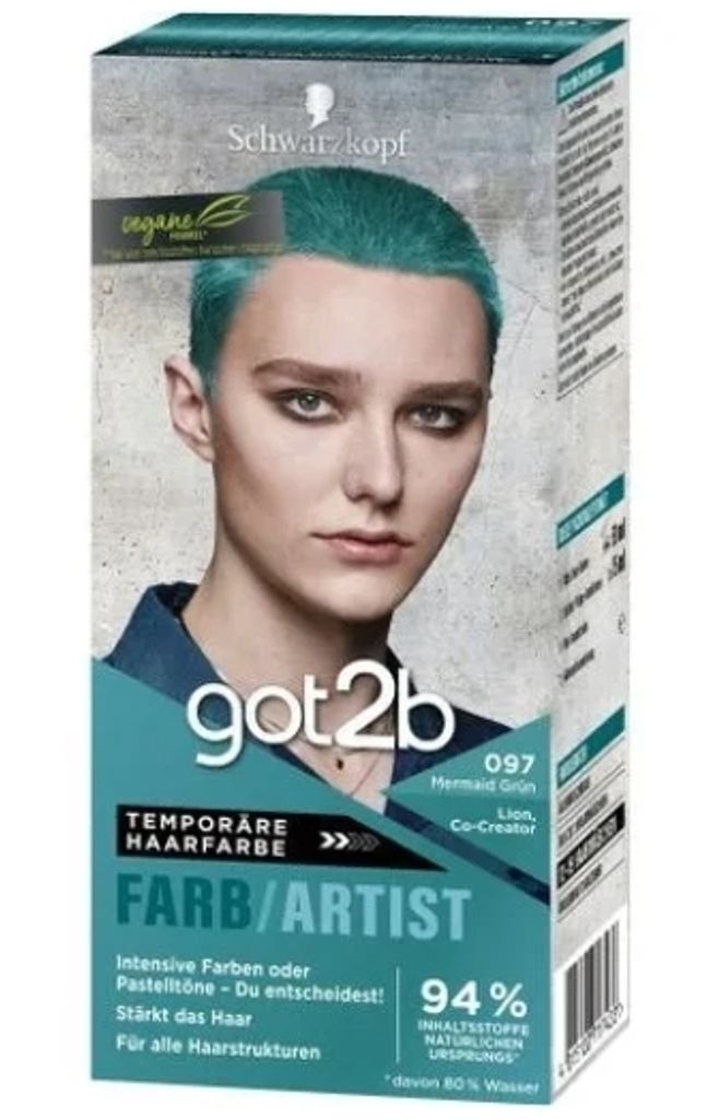 Got2b Color Farb Artist 097 Mermaid Grün Produktbild 