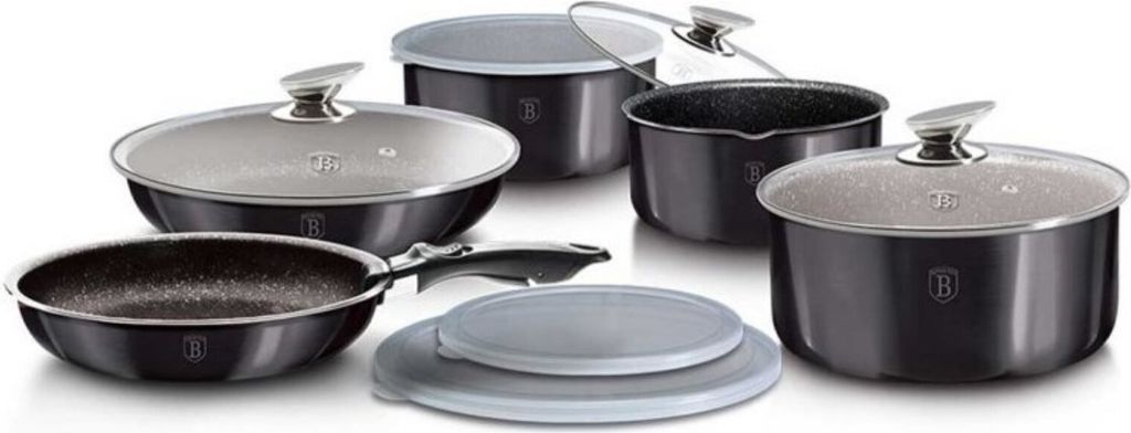 Berlingerhaus 12-teiliges Carbon PRO Line Kochgeschirr-Set Produktbild 