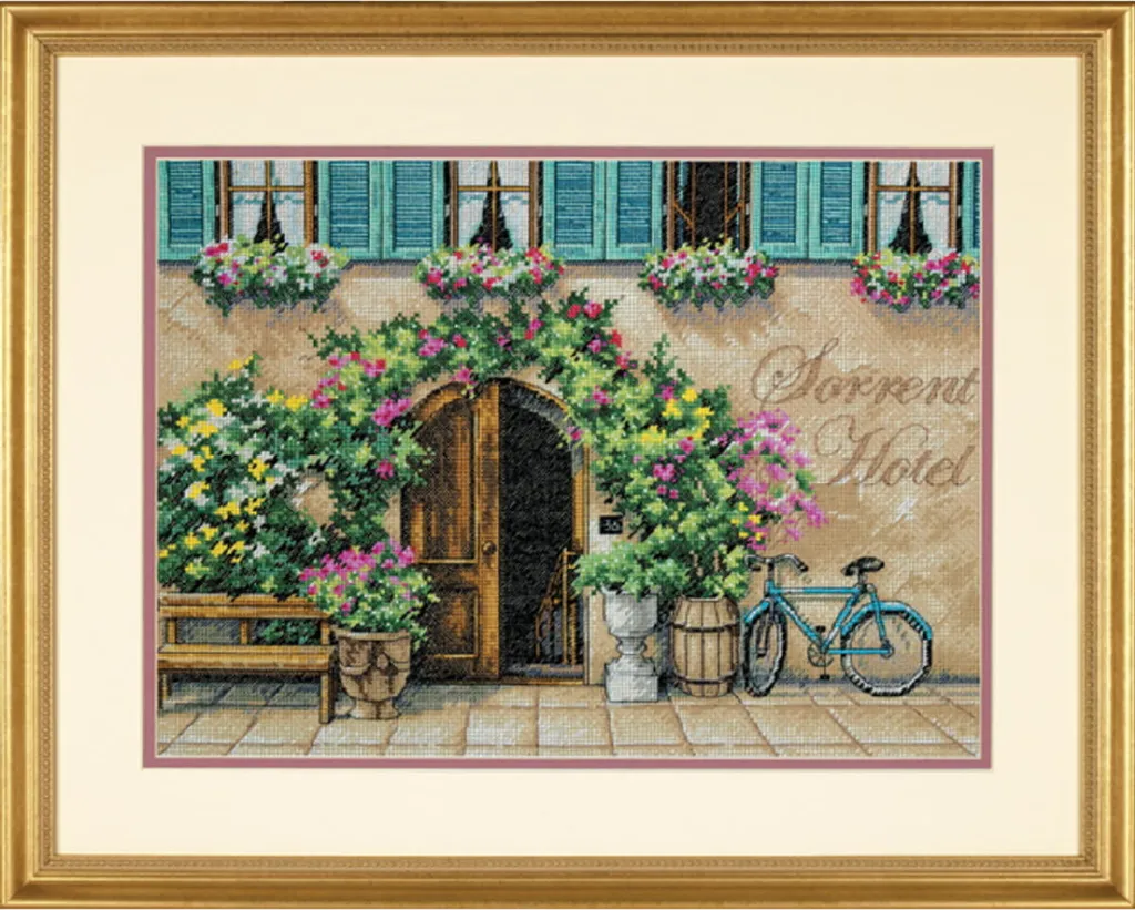 Offerta Kit Punto Croce Sorrento Hotel Dimensions 70-35270 35x25cm