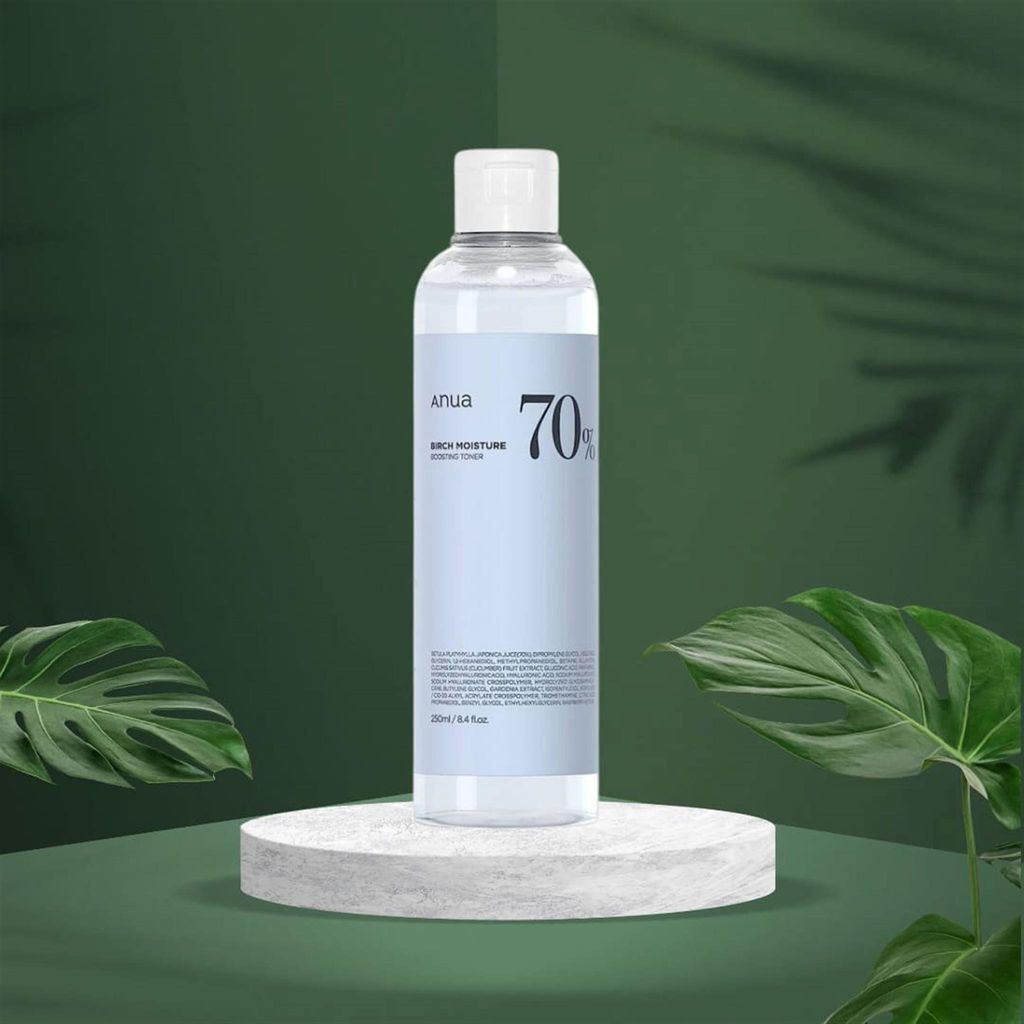 ANUA Birke Feuchtigkeitsförderndes Gesichtswasser 70% 250 ml