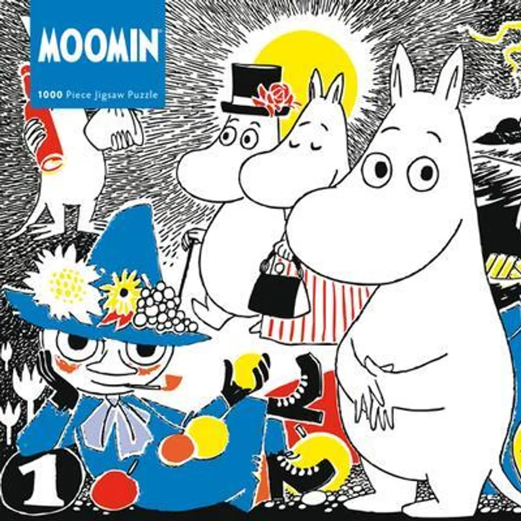 Jeu de Puzzle Moomin Tove Jansson - Idée Cadeau Décoration pour Fans de BD
