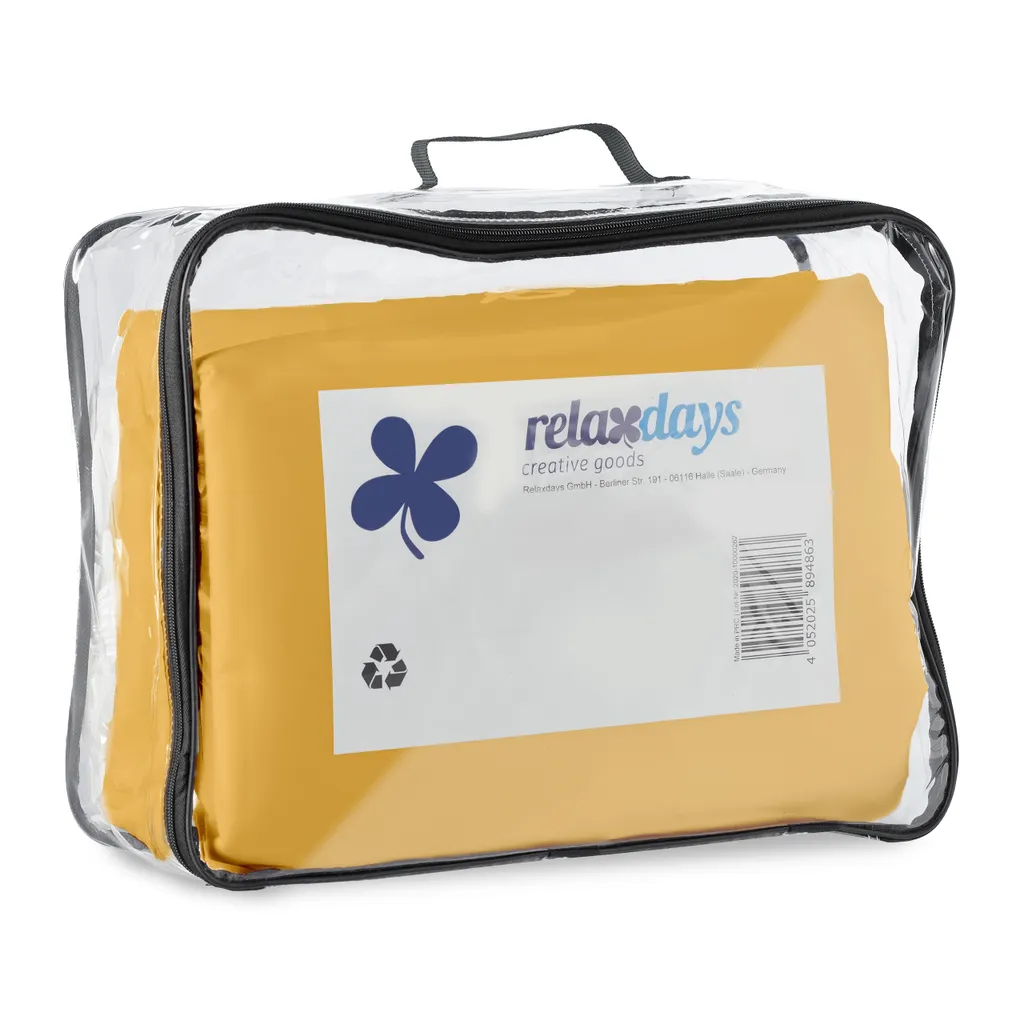 Voile solaire rectangulaire jaune anti-UV avec oeillets de fixation - 9