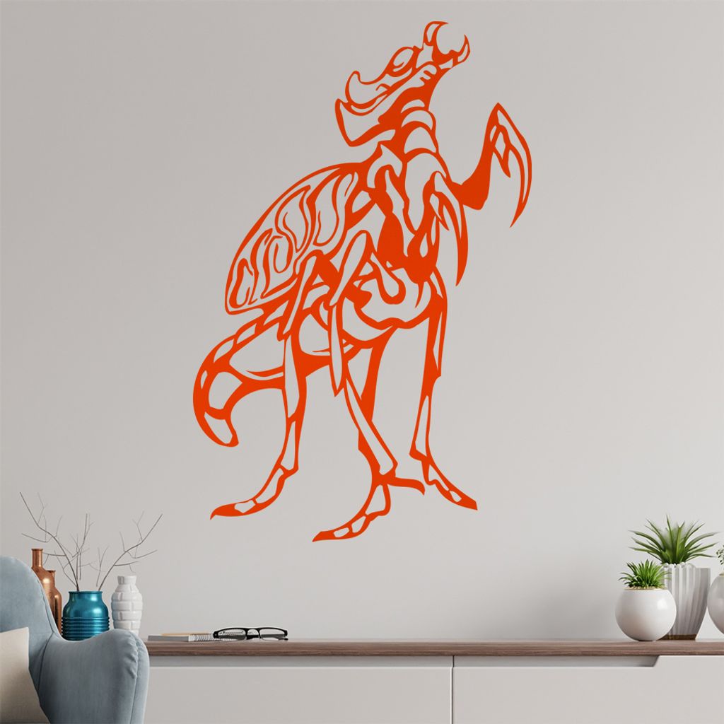 Killer Insekt Wandtattoo in 6 Größen - Wandaufkleber Wall Sticker - Dekoration, Küche, Wohnzimmer, Schlafzimmer, Badezimmer