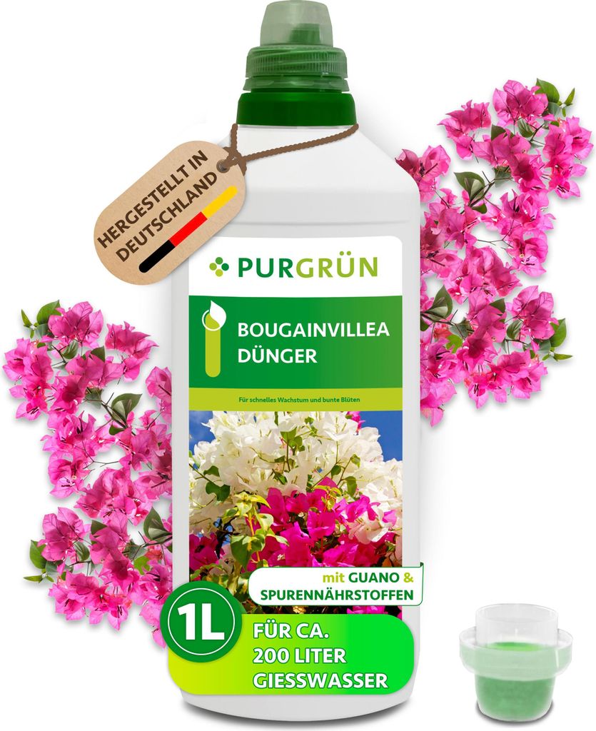 Purgrün Bougainvillea-Dünger 1 Liter, Produktbild 