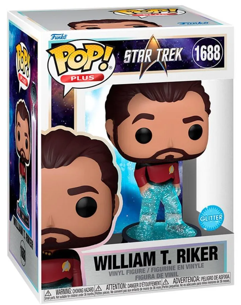 Figurine William Riker Star Trek : Décoration Bureau et Collectionneur