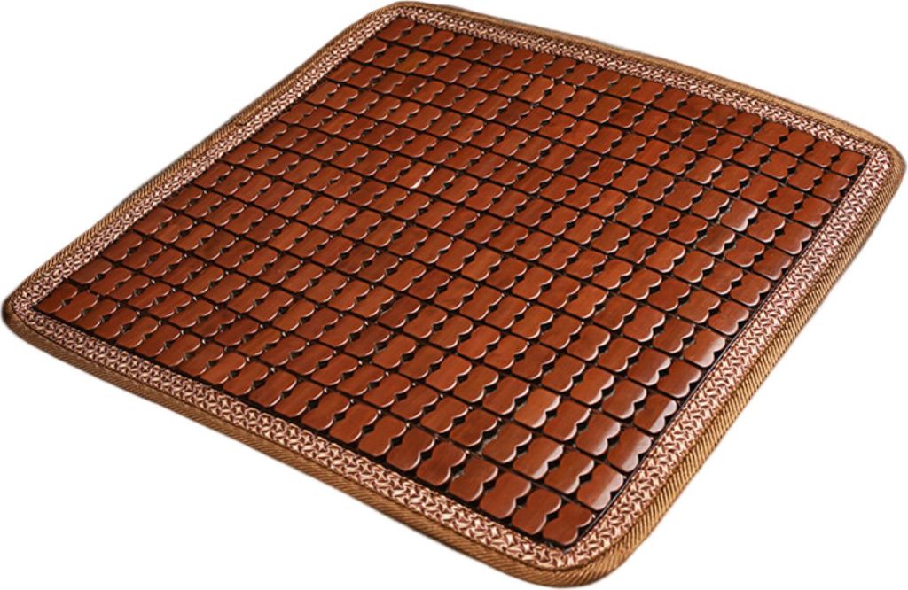 Bambus-Kühlmatte, perfekt sitzend, rutschfeste Unterseite, atmungsaktiv, universell, bequem, schweißabsorbierend, Silikon, Sommer-Kühlkissen fü...